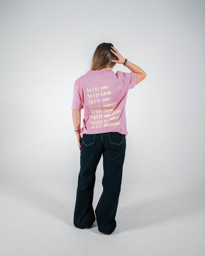 T-shirt NEED - Pink